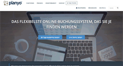 Desktop Screenshot of planyo.ch